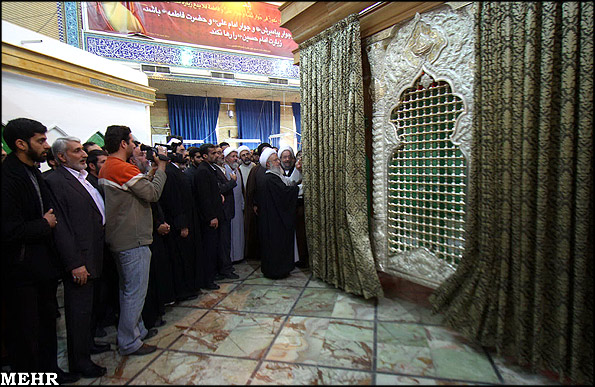 رو نمايي از ضريح جديد  امام حسين ع 